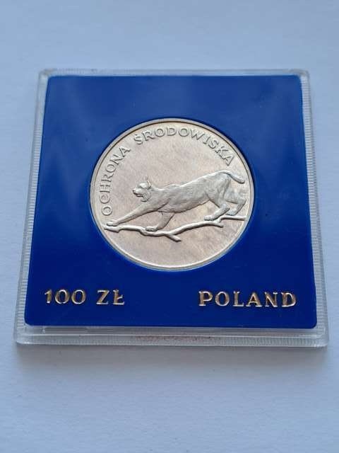 100 zł Ochrona Środowiska - Ryś 1979 r