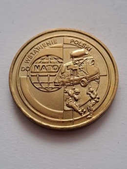 2 zł Wstąpienie Polski Do NATO 1999 r