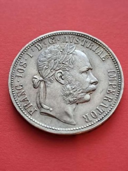 Austria 1 Floren Franciszek Józef I 1889 r