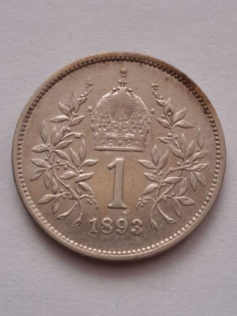 Austria 1 Korona Franciszek Józef I 1893 r