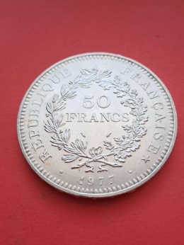 Francja 50 Franków Herkules 1977 r