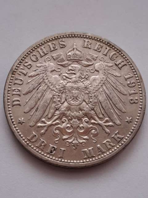 Niemcy 2 Marki Mundur 1913 r
