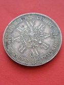 Niemcy Talar Koronacyjny Prusy 1861 r