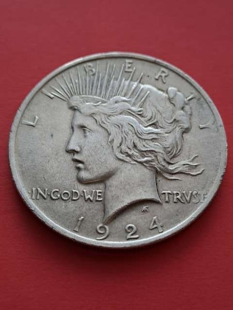USA Dollar Peace 1924 r
