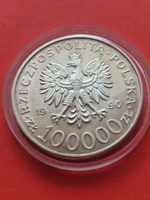 100 tys Solidarnosc typ A 1990 r