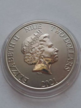 Niue 2 Dollars Piraci z Karaibów 2021 r