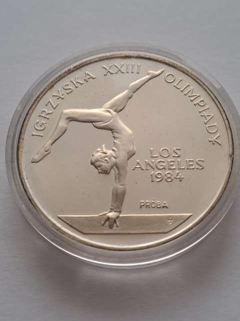 500 zł Igrzyska Los Angeles 1983 r próba