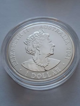 Australia 1 Dolar Gepard 2021 r
