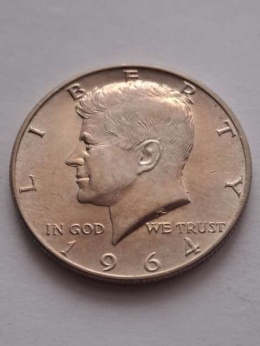 USA 1/2 Dollara Kennedy 1964 r