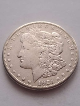 USA Dollar Morgan 1921 r S