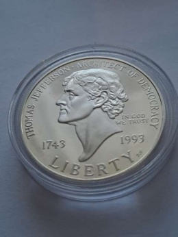 USA Dollar T. Jefferson 1993 r