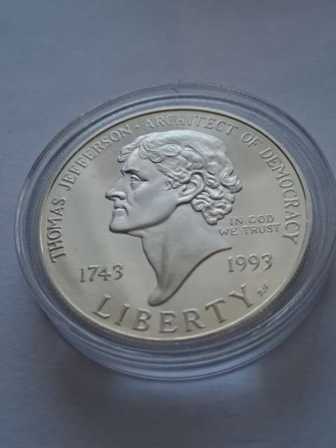 USA Dollar T. Jefferson 1993 r