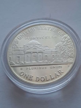 USA Dollar T. Jefferson 1993 r