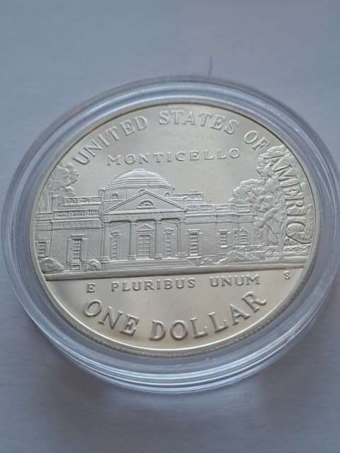 USA Dollar T. Jefferson 1993 r