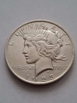 USA Dollar Peace 1923 r