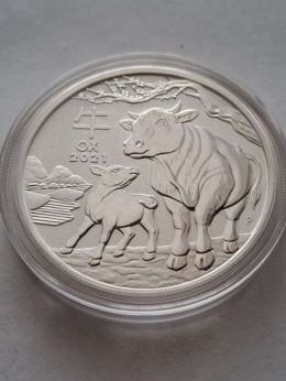 Australia 1 Dolar Rok Byka 2021 r