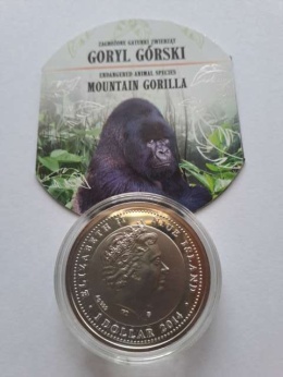 Niue Island 1dolar Goryl Górski 2014 r