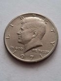 USA 1/2 Dollara Kennedy 1971 r