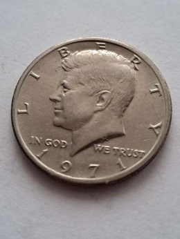 USA 1/2 Dollara Kennedy 1971 r