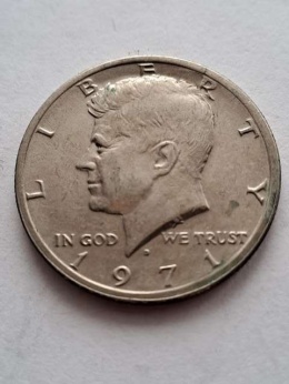 USA 1/2 Dollara Kennedy 1971 r D