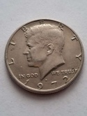USA 1/2 Dollara Kennedy 1972 r D