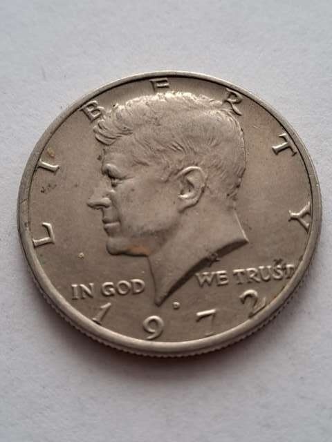 USA 1/2 Dollara Kennedy 1972 r D