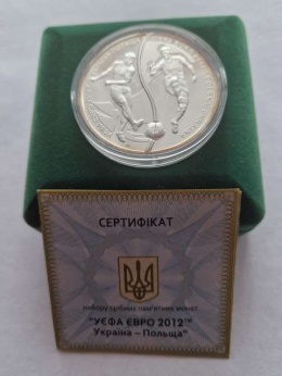 Mennica Ukraina 10 Złotych / 10 Hrywien 2012 r