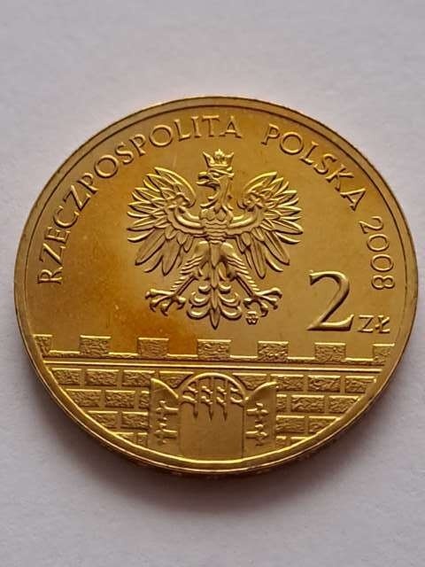 2 zł Miasta Historyczne Piotrków Tryb 2008 r