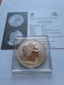 Nowa Zelandia dolar Kiwi 2009 r