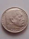 Niemcy 5 Marek Hindenburg 1936 r D