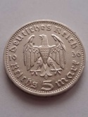 Niemcy 5 Marek Hindenburg 1936 r D