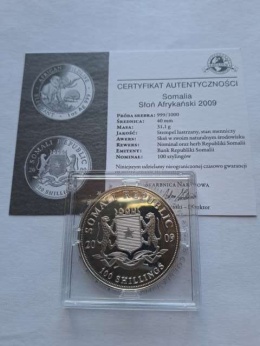 Somalia 100 Shillings 2009 r