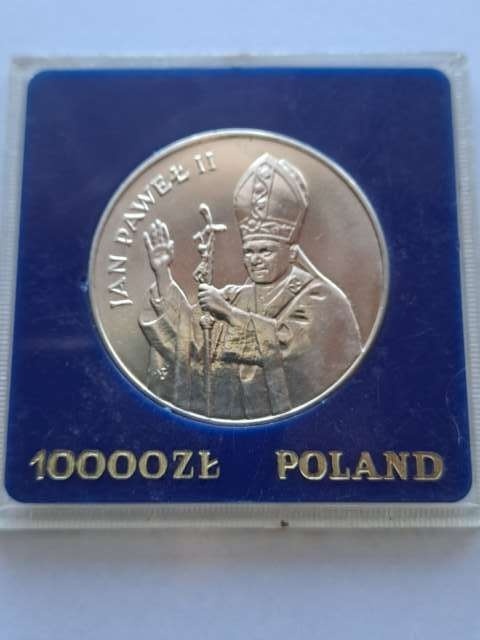 10 000 zł Jan Paweł II 1987 r