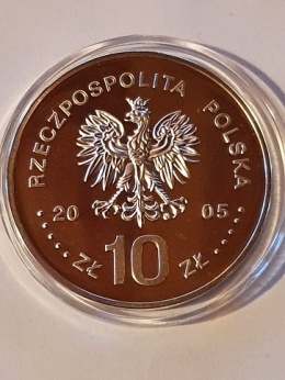 10 zl Stanisław August Poniatowski 2005 r półpostać