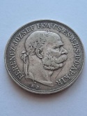 Austria 5 Koron Franciszek Józef I 1900 r