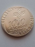 Portugalia 1000 escudo Rewolucja 1999 r