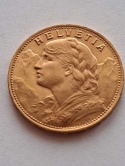 Szwajcaria 20 Franków 1935 r LB