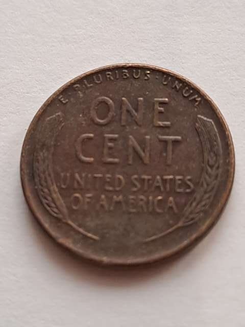 USA 1 Cent Lincoln 1947 r
