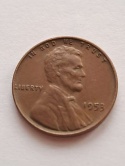 USA 1 Cent Lincoln 1953 r