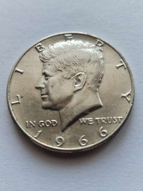 USA 1/2 Dollara Kennedy 1966 r
