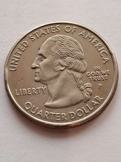 USA 1/4 Dollara Carolina Pł. 2001 r P