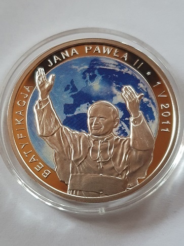 20 zł Beatyfikacja Jana Pawla ll 2011