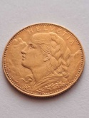 Szwajcaria 10 Franków B, Berno 1914 r