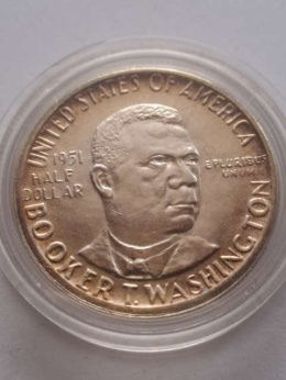 USA 1/2 Dolara Booker T Washington 1946 r