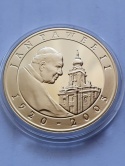 10 zł Jan Paweł ll 2005 r plater