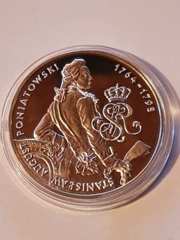 10 zł Stanislaw August Poniatowski połpostac 2005 r