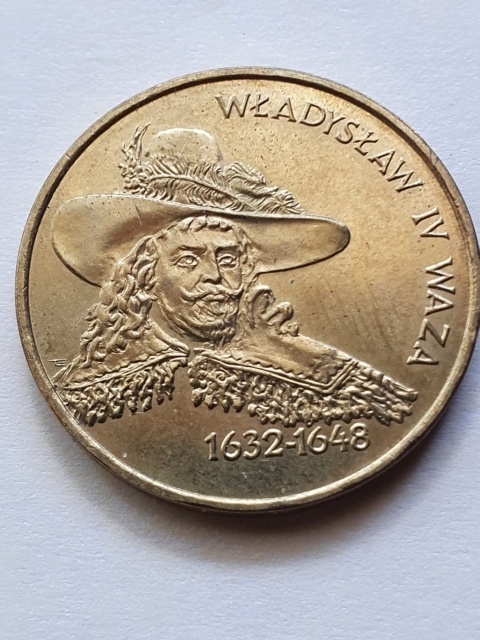 2 zł Władysław lV Waza 1999 r