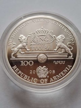 Armenia 100 Dram Eusebio 2008 r