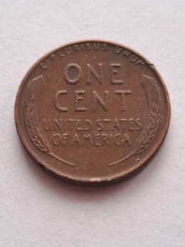 USA 1 Cent Lincoln 1952 r
