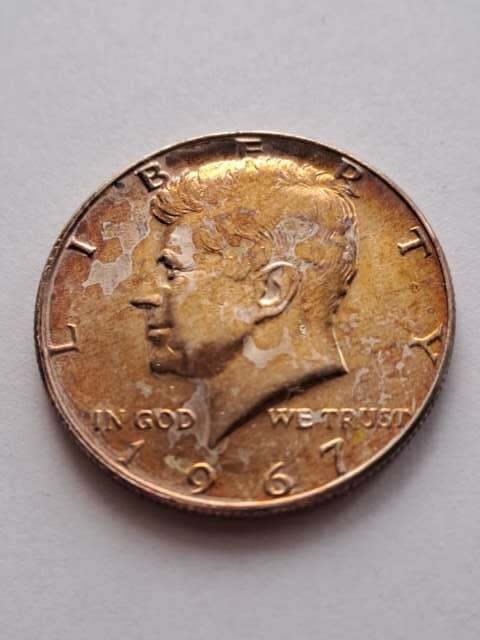 USA 1/2 Dollara Kennedy 1967 r